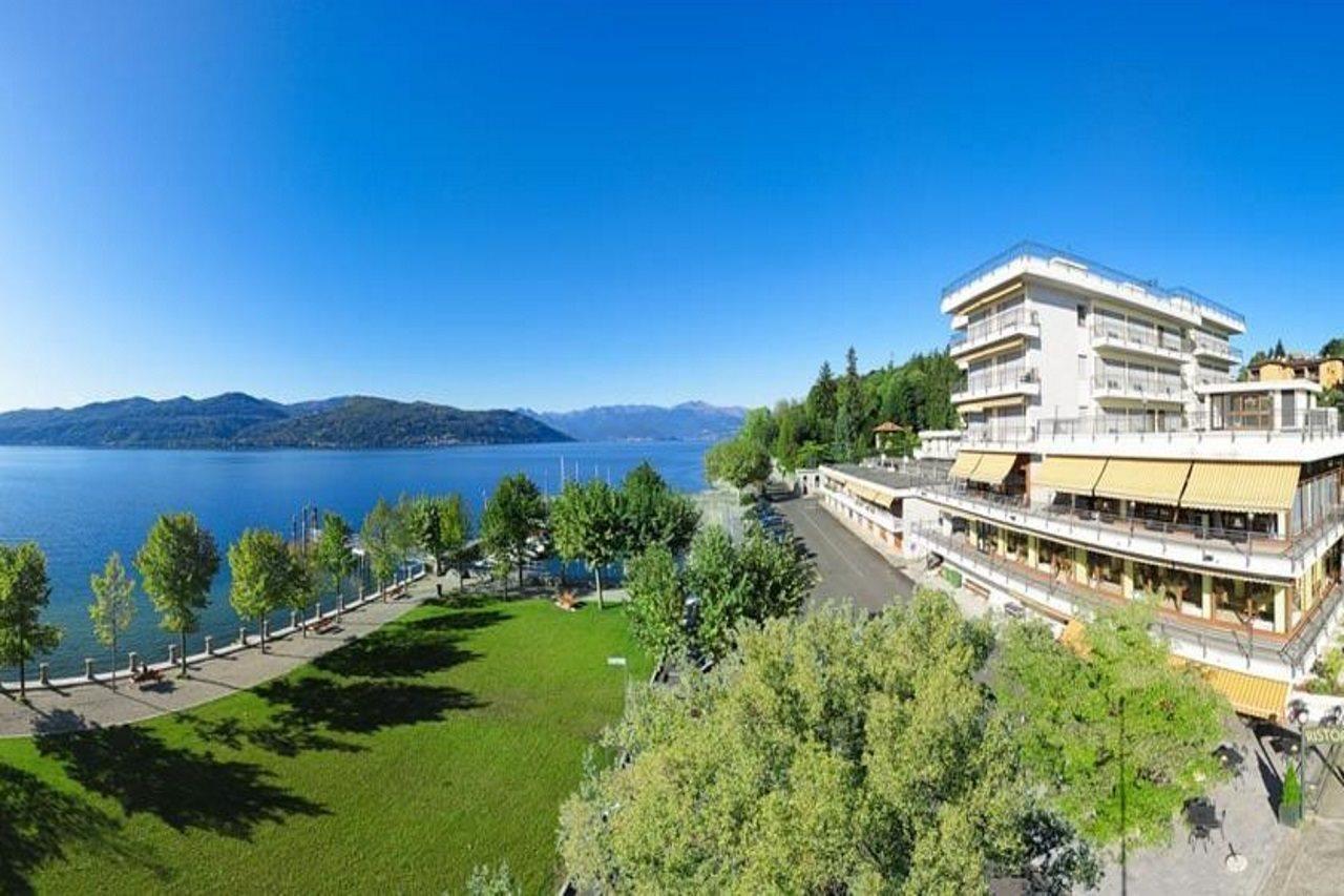 Hotel Europa Ispra Esterno foto